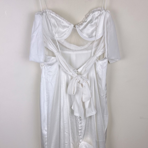 For Love & Lemons | Cora Wedding Bridal Dress White - Picture 12 of 14